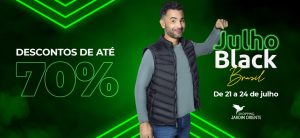 Grupo AD e o Shopping Jardim Oriente promovem campanha Julho Black Brasil, com descontos imperdíveis de até 70%